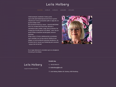 leilaholberg.dk snapshot