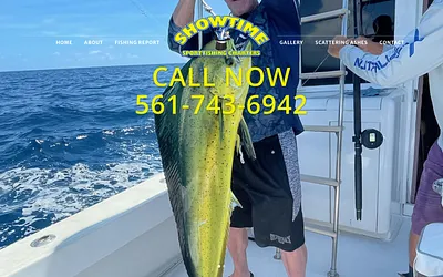 showtimefishing.com snapshot