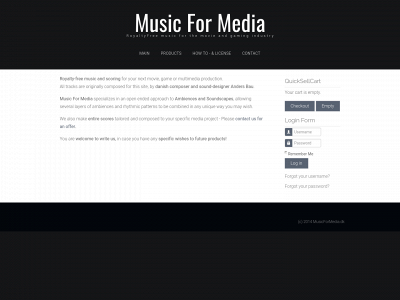 musicformedia.dk snapshot
