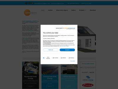 solar-algarve.com snapshot
