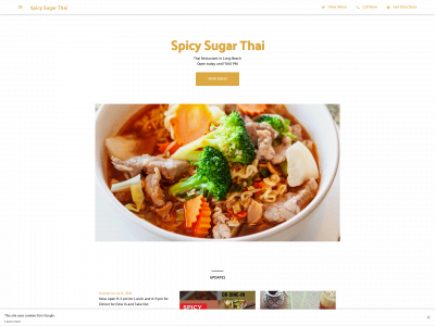 www.spicysugarthai.com snapshot