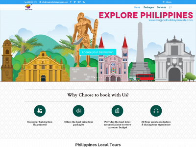 magicalholidaystravels.com snapshot