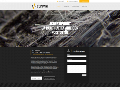 ahcompany.fi snapshot