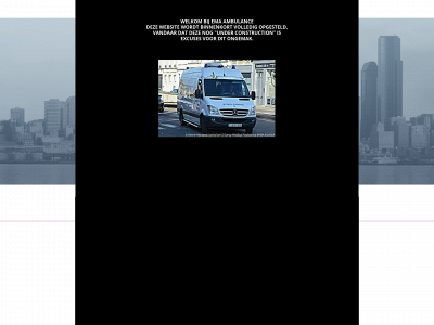 ema-ambulance.be snapshot