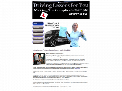 drivinglessonsforyou.co.uk snapshot