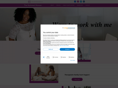 thenurturedwoman.com snapshot