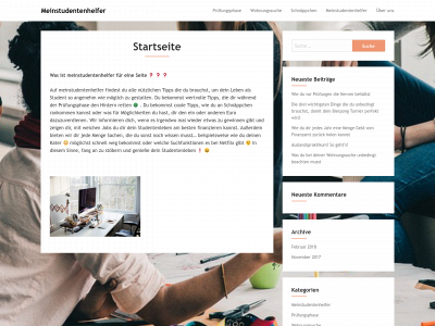 meinstudentenhelfer.de snapshot