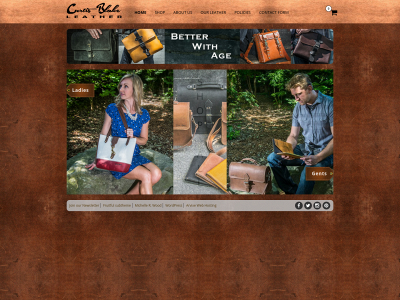 curtisblakeleather.com snapshot