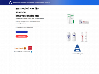 auxesisinvest.se snapshot