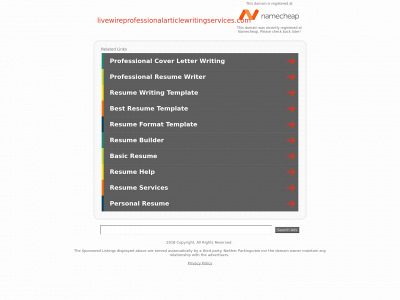 livewireprofessionalarticlewritingservices.com snapshot