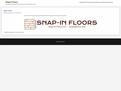 snapinfloors.com snapshot