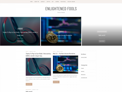 enlightenedfools.com snapshot