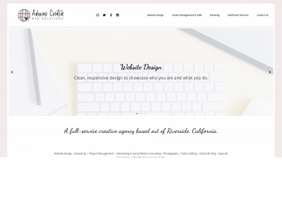 aduriascreative.com snapshot