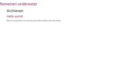romeinenonderwater.nl snapshot