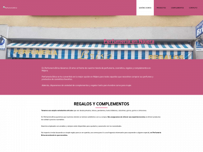 perfumeriabrisa.es snapshot