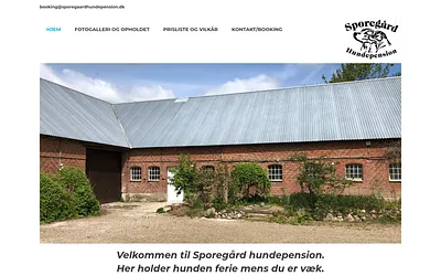 sporegaardhundepension.dk snapshot