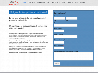 317homebuyers.com snapshot