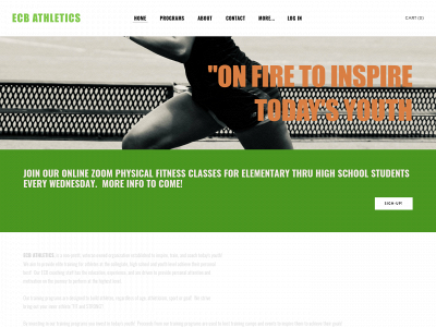 ecbathletics.net snapshot