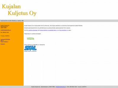 kujalankuljetus.fi snapshot