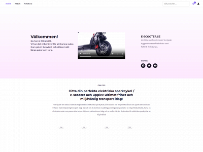 e-scooter.se snapshot