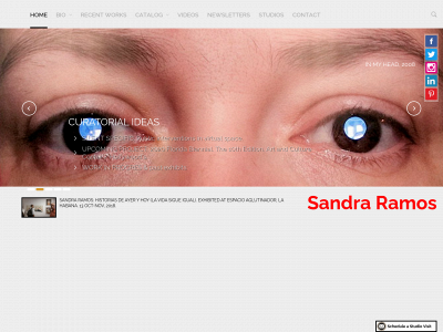 sandraramosart.com snapshot
