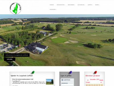 langelands-golf.dk snapshot