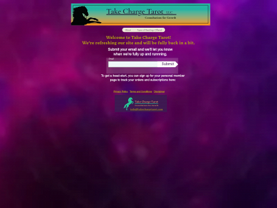 takechargetarot.com snapshot