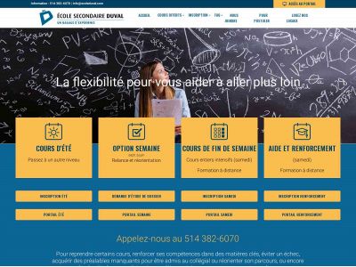 ecoleduval.com snapshot