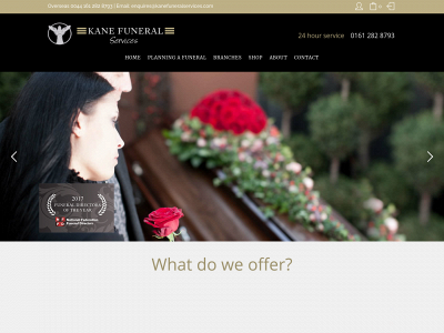 kanefuneralservices.com snapshot