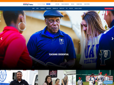 uav.edu snapshot