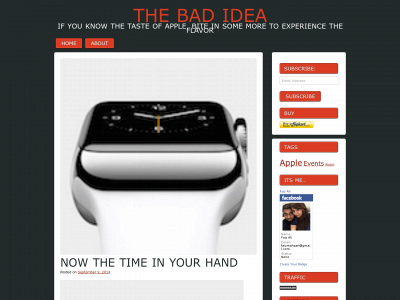 thebadidea.me snapshot