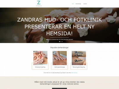 zandrasklinik.se snapshot