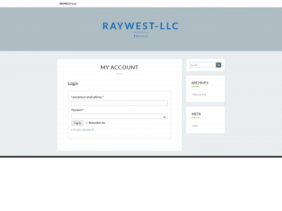 raywest-llc.com snapshot