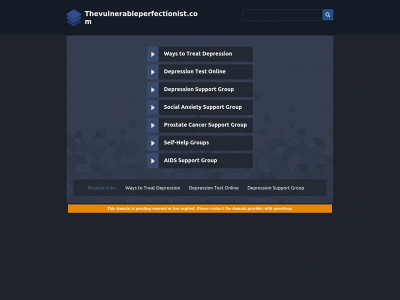thevulnerableperfectionist.com snapshot