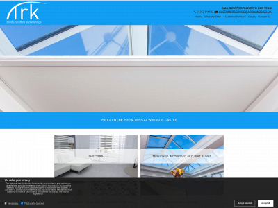 arkblinds.co.uk snapshot