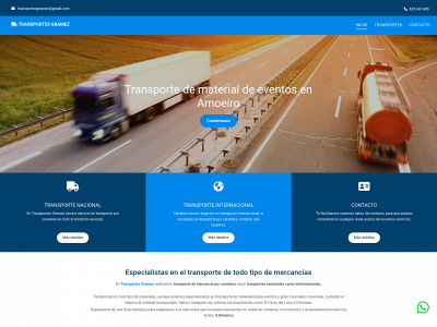 www.transportesgramez.es snapshot