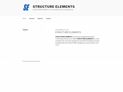 structureelements.com snapshot