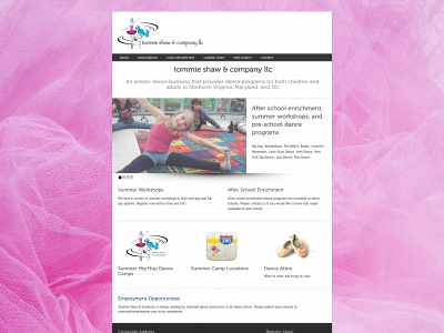 tommieshaw.com snapshot