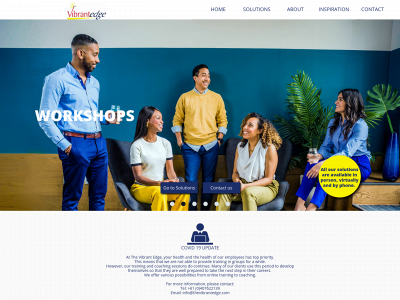 thevibrantedge.com snapshot
