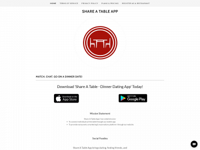 shareatableapp.com snapshot