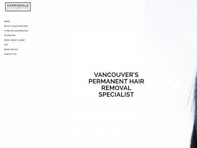 kerrisdaleelectrolysis.com snapshot