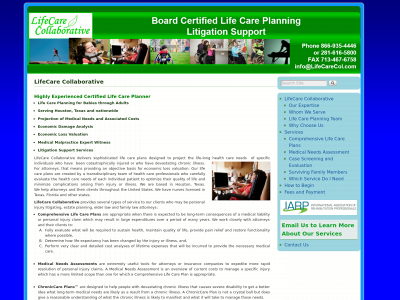 lifecarecol.com snapshot