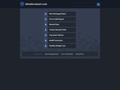 alisalincolnart.com snapshot