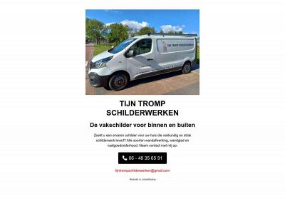 tijntrompschilderwerken.nl snapshot