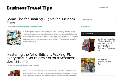 businesstravel.tips snapshot