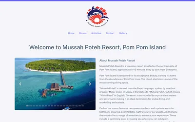 mussahpotehresort.com snapshot