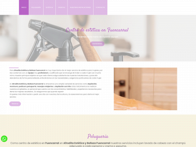 www.afroditabellezafuencarral.com snapshot