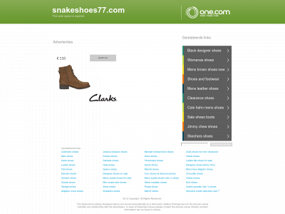 snakeshoes77.com snapshot