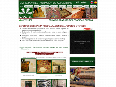 www.alfombrasrahmati.com snapshot