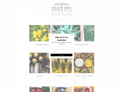 www.mellowrootherbals.com snapshot
